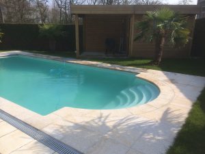 escalier roman de la piscine style de LPW POOLS